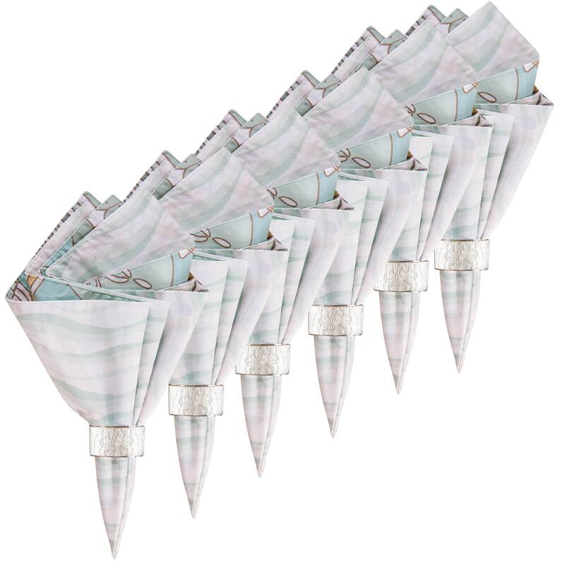 Cabana Bay Cotton Reversible Napkin Set of 6 - Set of 6