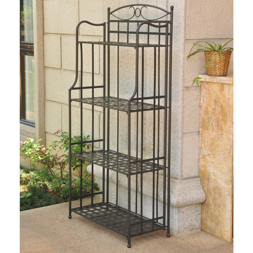 Santa Fe 4-Tier Bakers Rack