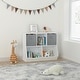 preview thumbnail 3 of 14, Kids Bookcase with Collapsible Fabric Drawers, Children's Toy Storage Cabinet for Playroom, Bedroom, Nursery, School