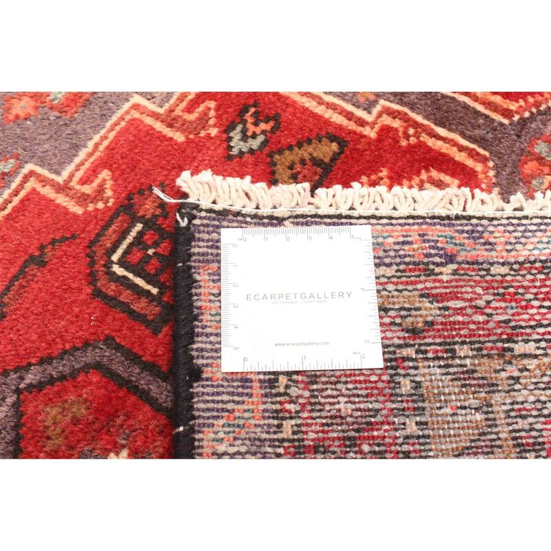 ECARPETGALLERY Hand-knotted Andelz Red Wool Rug - 3'3 x 6'9