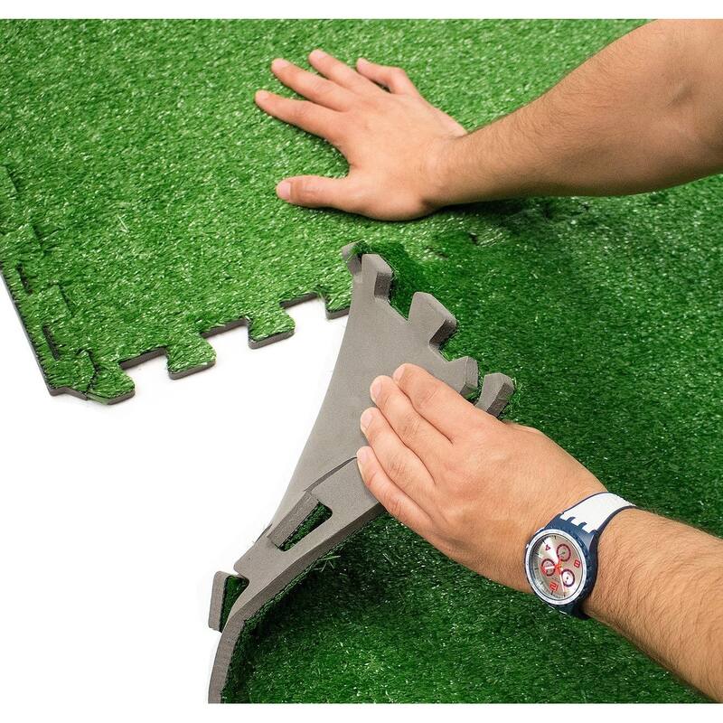 Interlocking Floor Mat - Grass