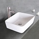 preview thumbnail 15 of 39, 24" Bathroom Vanity Set Tempered Glass/ Ceramics Sink Combo Wall Mounted Natural Cabinet Faucet Drain Mirror