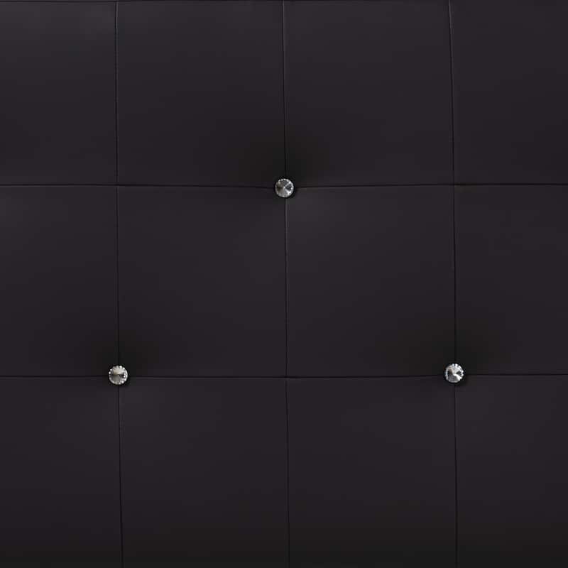 Porch & Den Rio Vista Crystal Tufted Twin Headboard