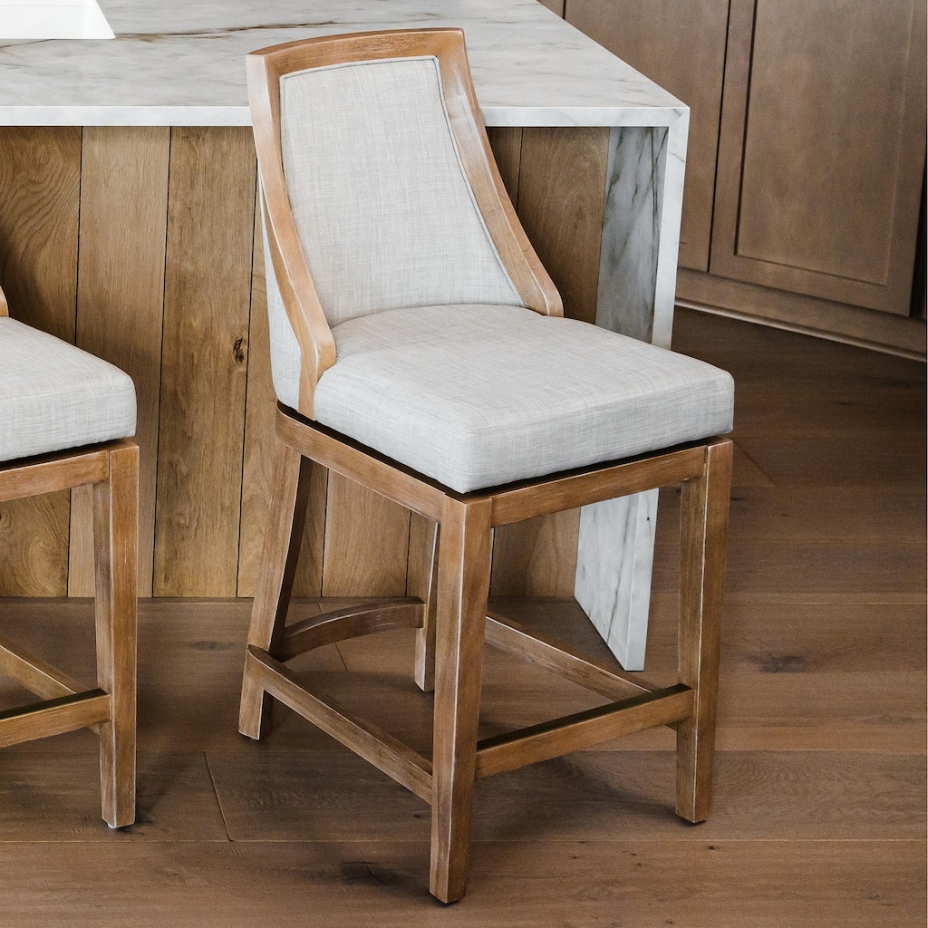 Maven Lane Vienna Swivel Kitchen Stool