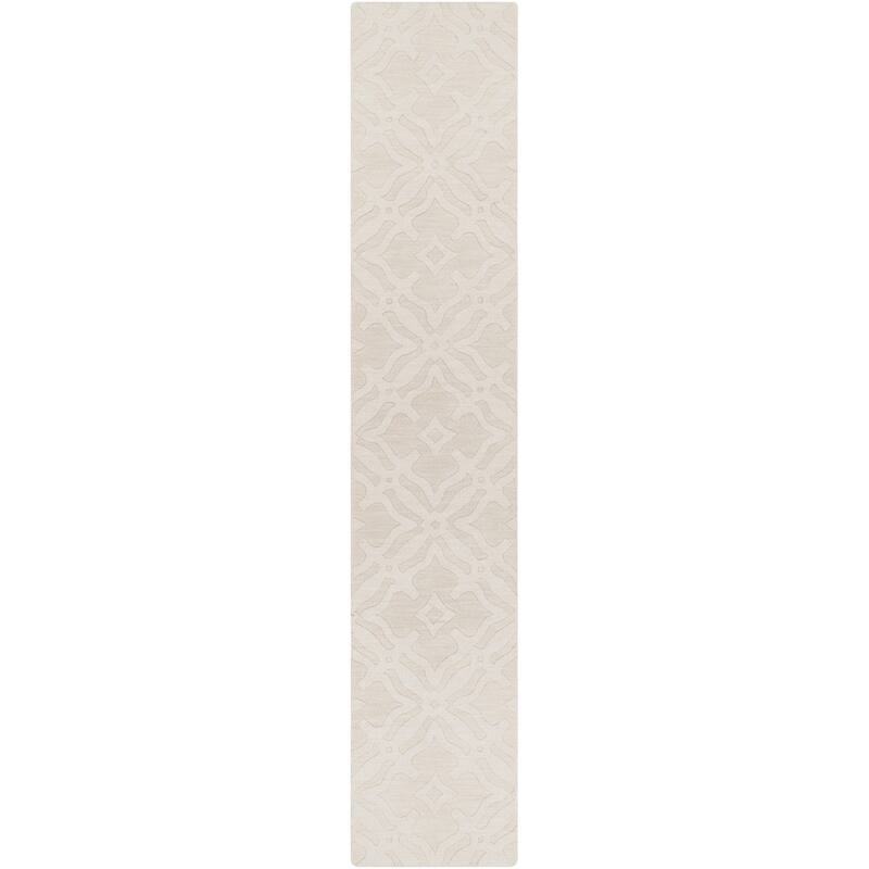 Livabliss Modern & Contemporary Metro Floral & Botanical Area Rug - 2'3" x 12' - Ivory