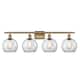 Option Clear / Brushed Brass Finish