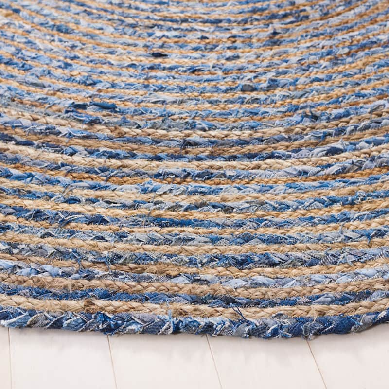 SAFAVIEH Handmade Cape Cod Marget Boho Coastal Jute Rug