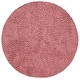 preview thumbnail 30 of 89, SAFAVIEH Venus Shag Kiwako 1.75-inch Thick Rug 6'7" Round - Pink - Round