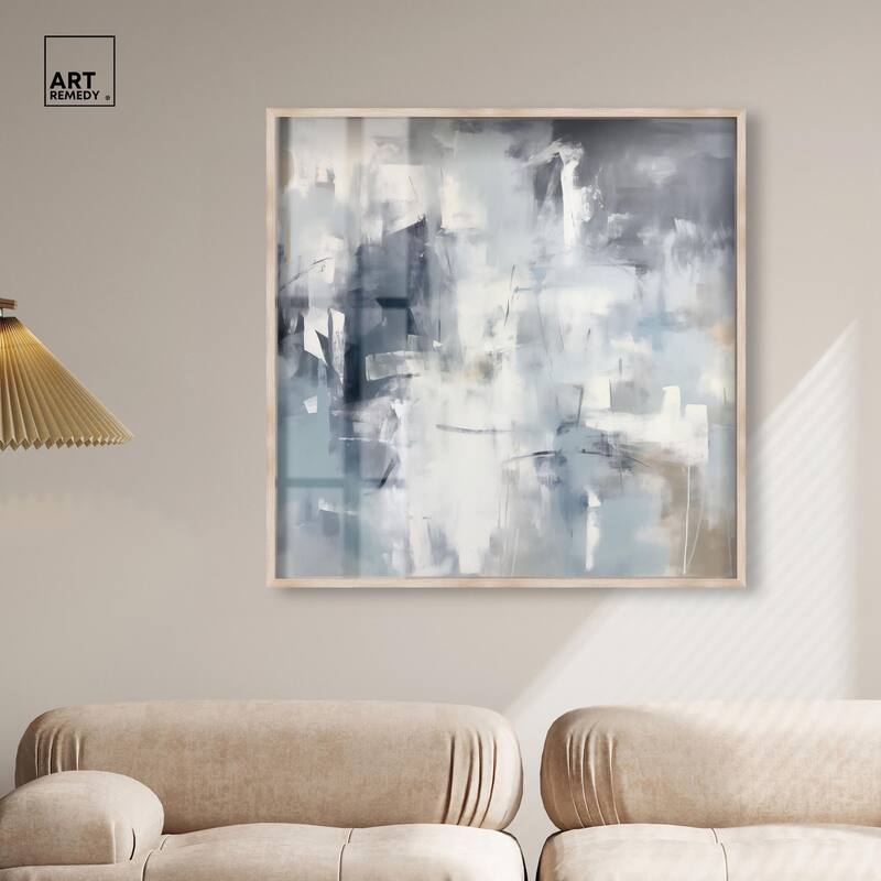 Enigma of Blue Shadowbox by Art Remedy
