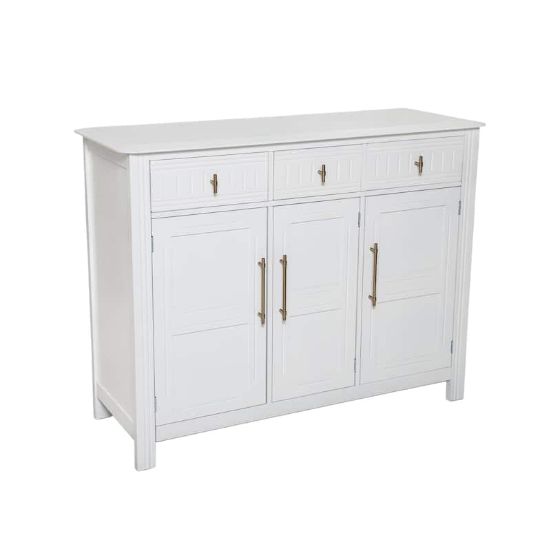 Christopher Knight Home - Alaric Acacia Wood Storage Cabinet with 3 Doors and 3 Drawers