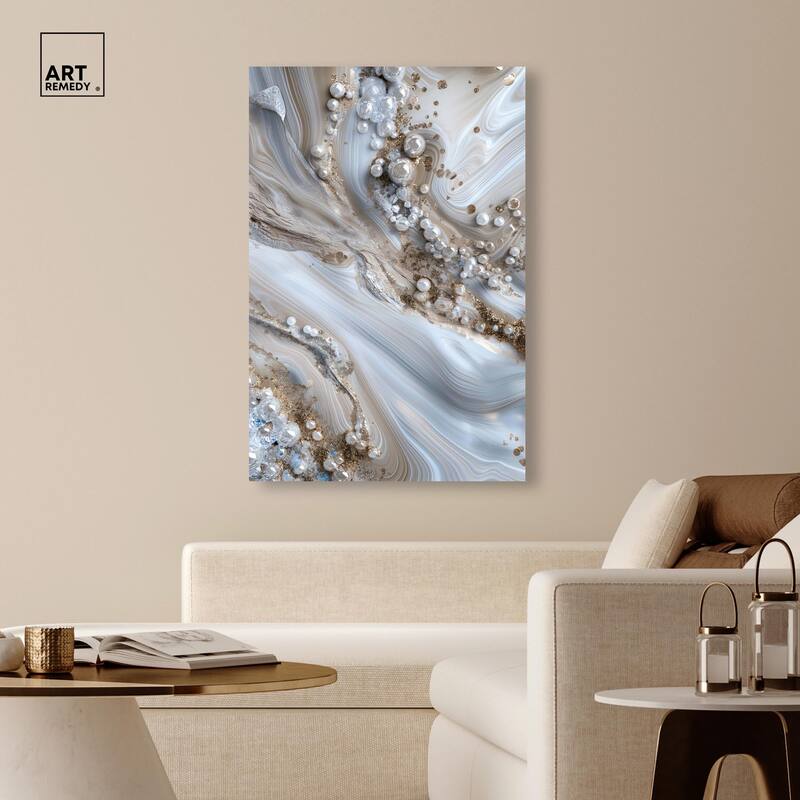 Effervescent Earth Canvas by Art Remedy, Gallery Wrapped