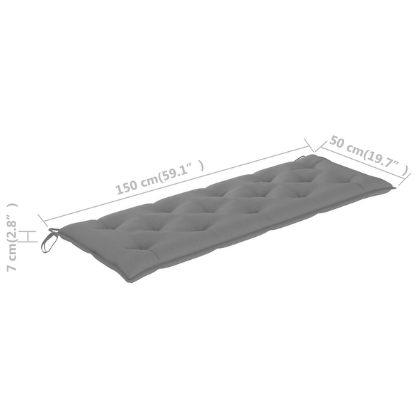 Bench cushion 2025 150 x 50