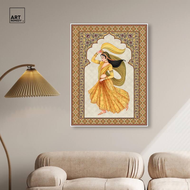 Dancing Princess Canvas by Art Remedy