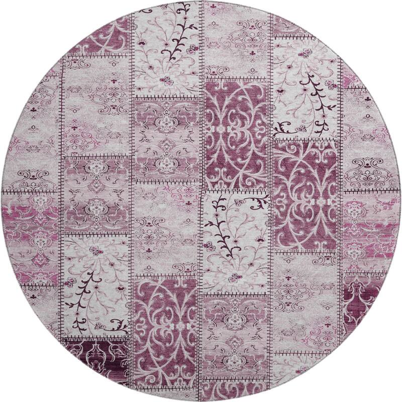 Premium Washable Super Soft Moroccan Boho Patchwork Mayfield Rug