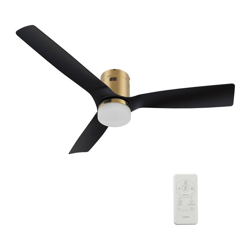 CARRO Pollux 48" ABS 3-Blade Indoor Smart Ceiling Fan with Light and Remote