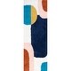 preview thumbnail 11 of 9, Nuloom Ellyn Abstract Shapes Shag Area Rug