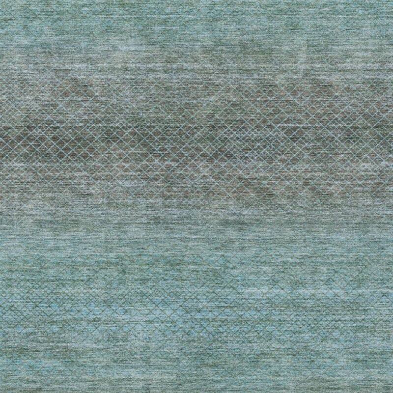 HomeRoots Geometric Transitional Rectangle Outdoor Rug