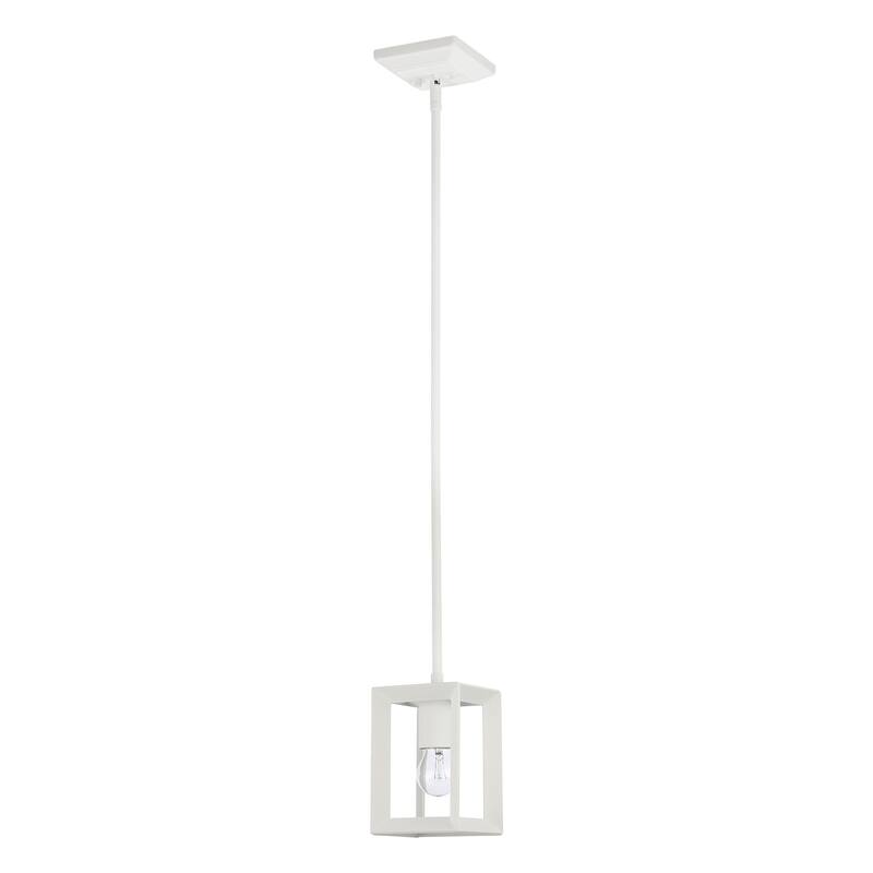 Golden Lighting Smyth 1-light Pendant in Natural White