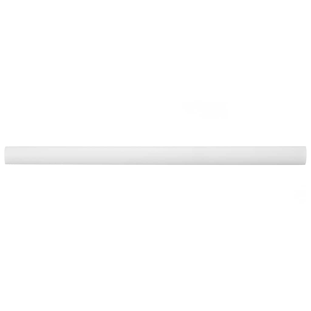 Merola Tile Chester Demi-Bullnose Matte Bianco 1/2" x 12" Ceramic Wall Trim - (1 Tile)