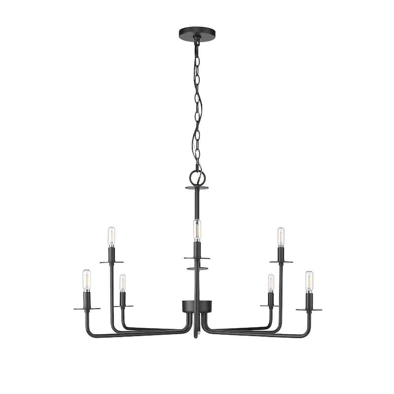 Millennium Lighting Marceline 8/10 Chandelier Ceiling Light - 8 - Matte Black