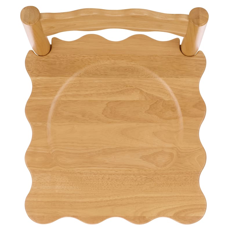 SAFAVIEH Home Nolly Scallop Counter Chair - 20"W x 19"D x 26"H