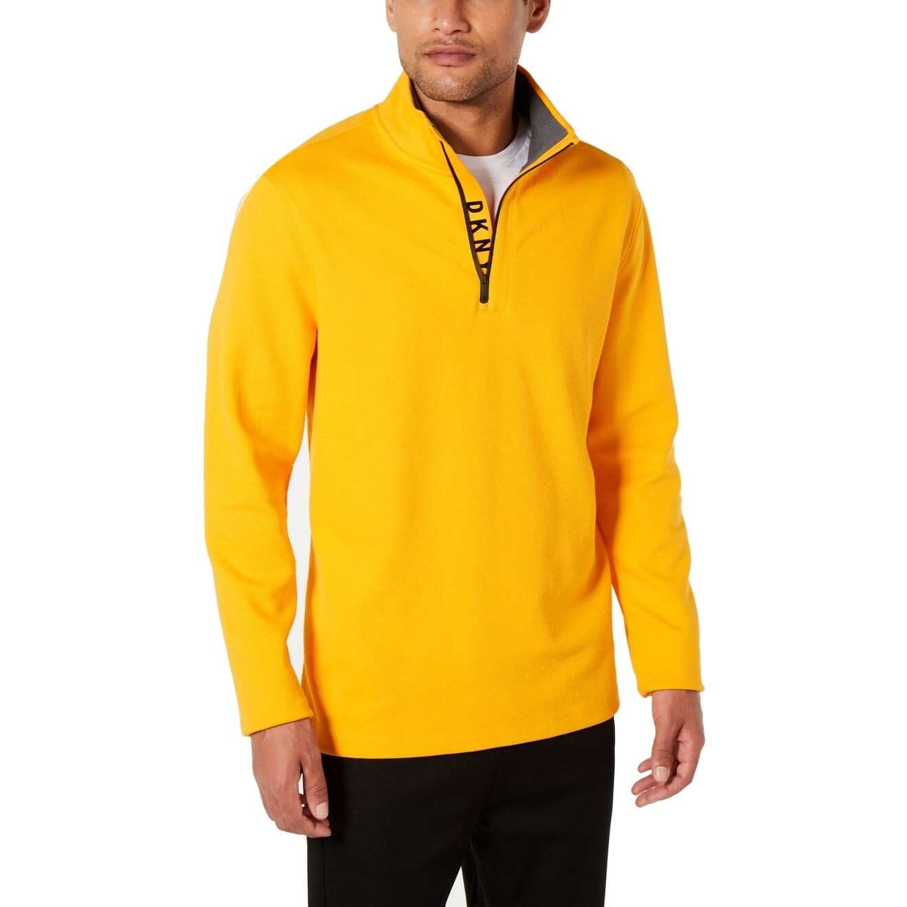 yellow pullover mens