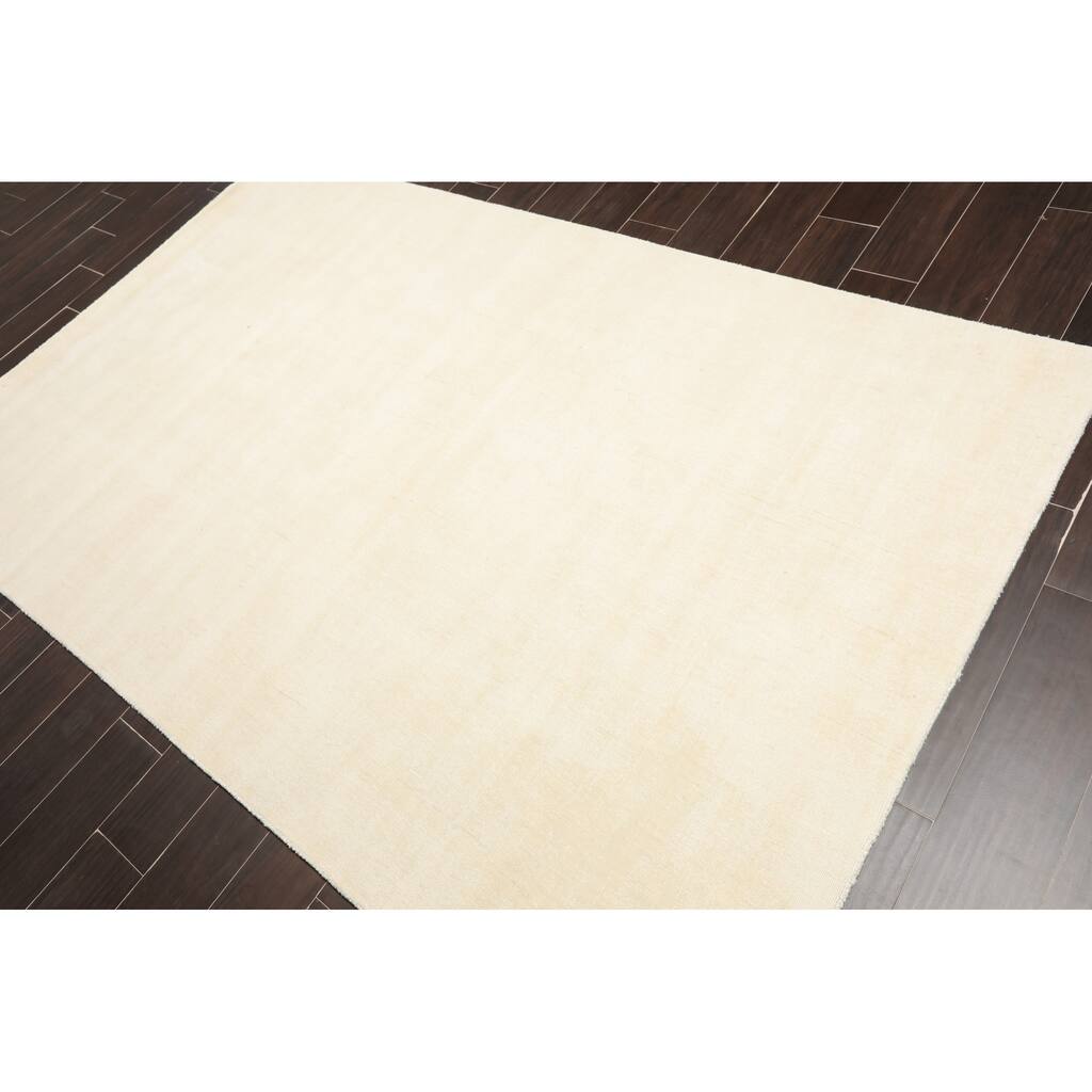 Handmade Wool Contemporary Oriental Area Rug (4'x6') - 4' x 6'
