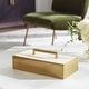 preview thumbnail 2 of 6, Uttermost Wessex White Box - 14"W x 4.75"H x 7"D