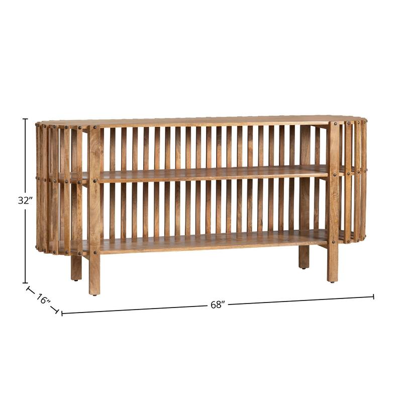 Santa Ana 68" Console Table, Brown