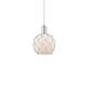 Option Polished Chrome / White Glass with White Rope