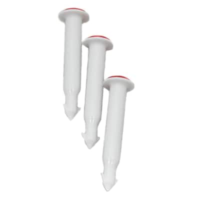 Chef Craft 3pc Pop-Up Plastic Disposable Poultry / Turkey Thermometer Set