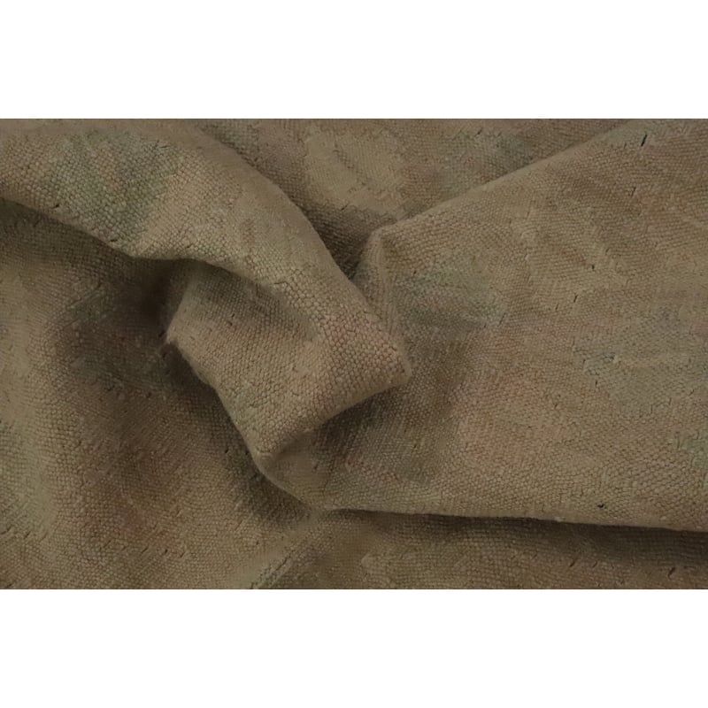 Hand Woven Oriental 100% Wool Carpet Southwestern Tribal Brown Kilim Area Rug - 6' 5'' X 4' 9''
