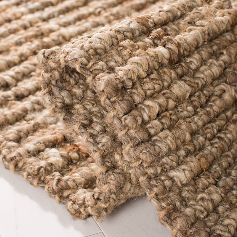 SAFAVIEH Jerneja Handmade Solid Chunky Jute Area Rug