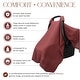 preview thumbnail 16 of 45, Comfy Cubs Baby Car Seat Cover - Infant Car Seat Cover for Sun with Large Size Car Seat Canopy