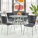 preview thumbnail 2 of 18, Simple Living 5-piece Itza Dining Set Black