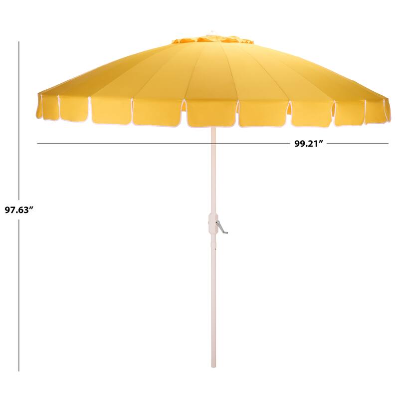 SAFAVIEH Outdoor Living Panza 9ft Crank Umbrella