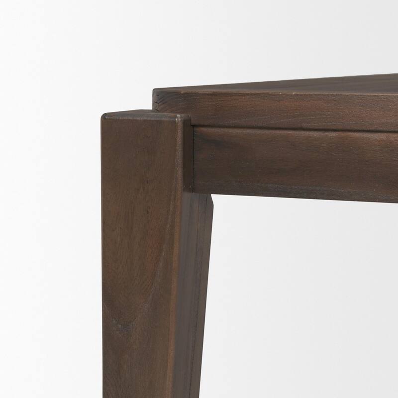 Teva Dark Brown Wood Rectangular 72" Dining Table - 72.0L x 39.0W x 30.0H