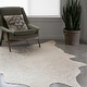 preview thumbnail 2 of 5, Alexander Home Clayton Faux Cowhide Area Rug