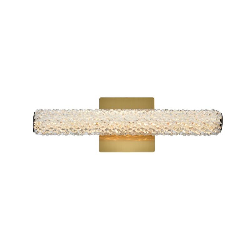 18 inch Adjustable LED Wall Sconce - Satin Gold
