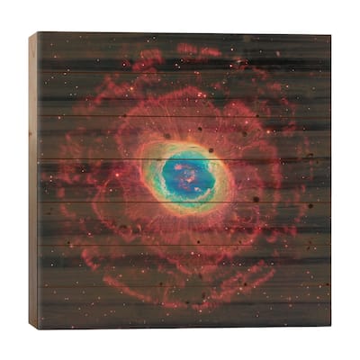 M57, The Ring Nebula (NGC 6720) Print On Wood by Robert Gendler - Multi-Color