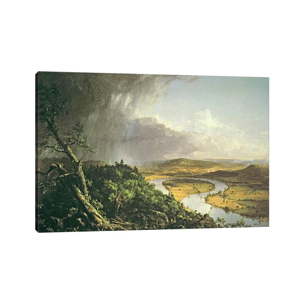 iCanvas "The Oxbow" by Thomas Cole Canvas Print
