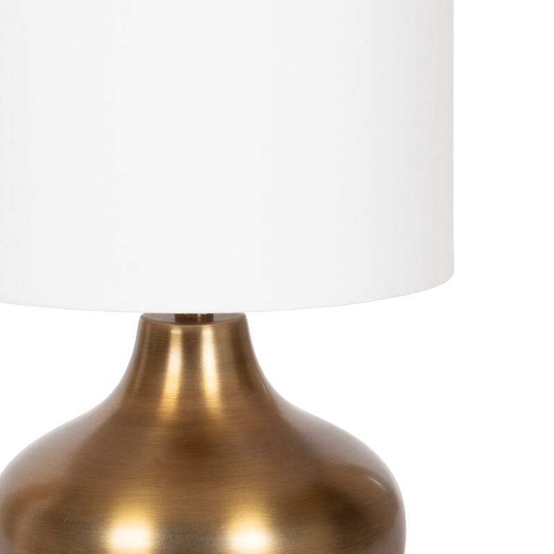 Kate and Laurel Bahira Tabletop Lamp - 8x8x17