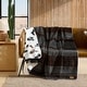 preview thumbnail 2 of 15, Wrangler Printed Plush Fleece Reversible Blanket