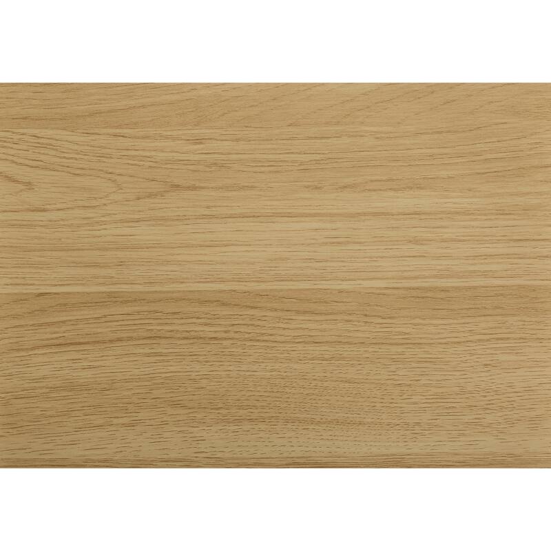 Computer Desk, Home Office, Laptop, 30"l, Work, Natural Laminate, White Metal, Contemporary