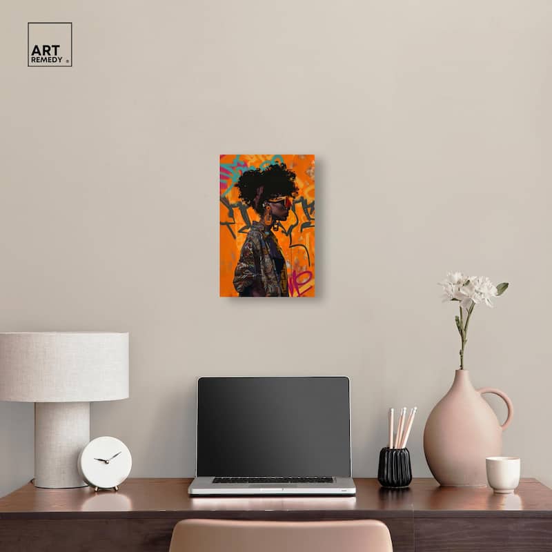 Street Wear Canvas by Art Remedy, Gallery Wrapped