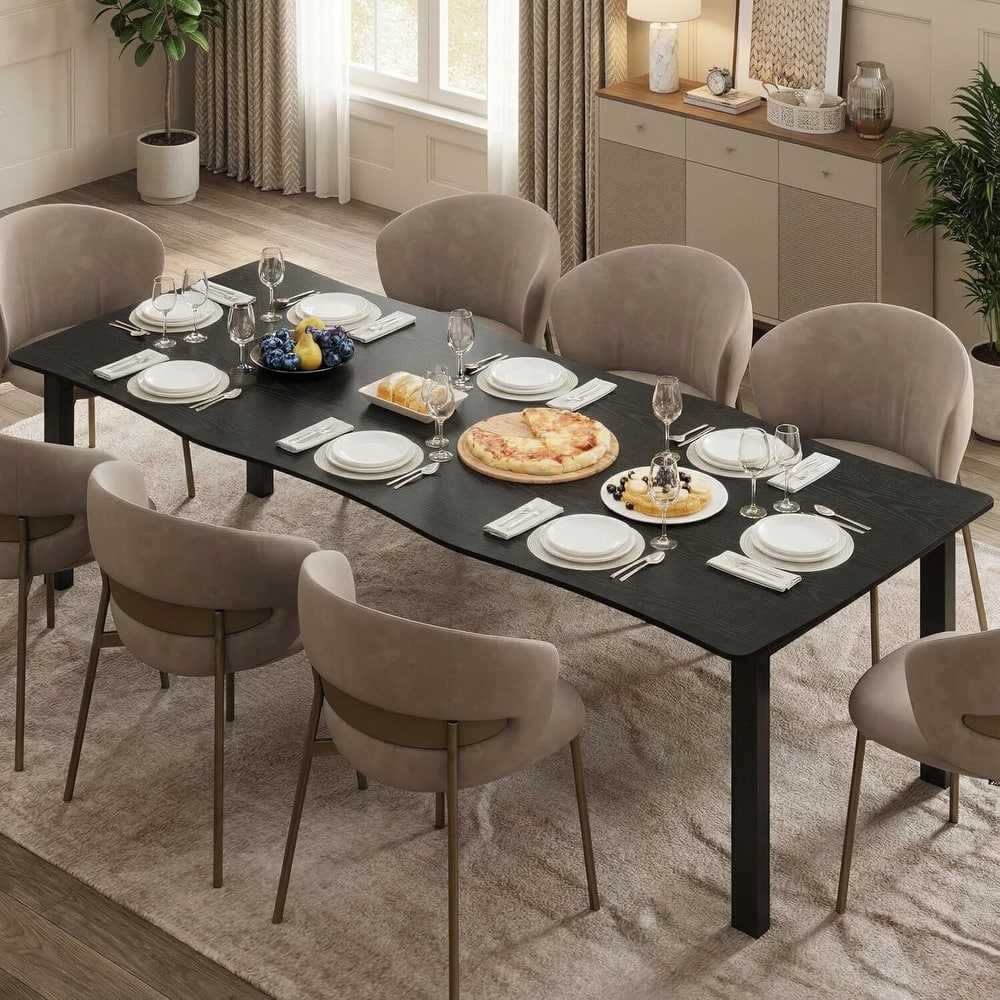 70.9 Inch Kitchen Dining Table Set for 6-8 for Dining Room, Kitchen, or Office (Only Table)