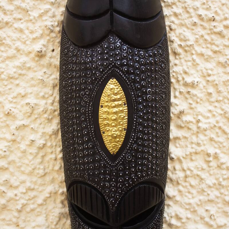 Novica Handmade Strength In Unity African Wood Mask