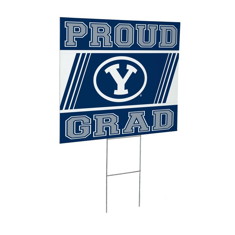 Brigham Young University 24" x 18" Graduation Coroplast Outdoor Yard Sign