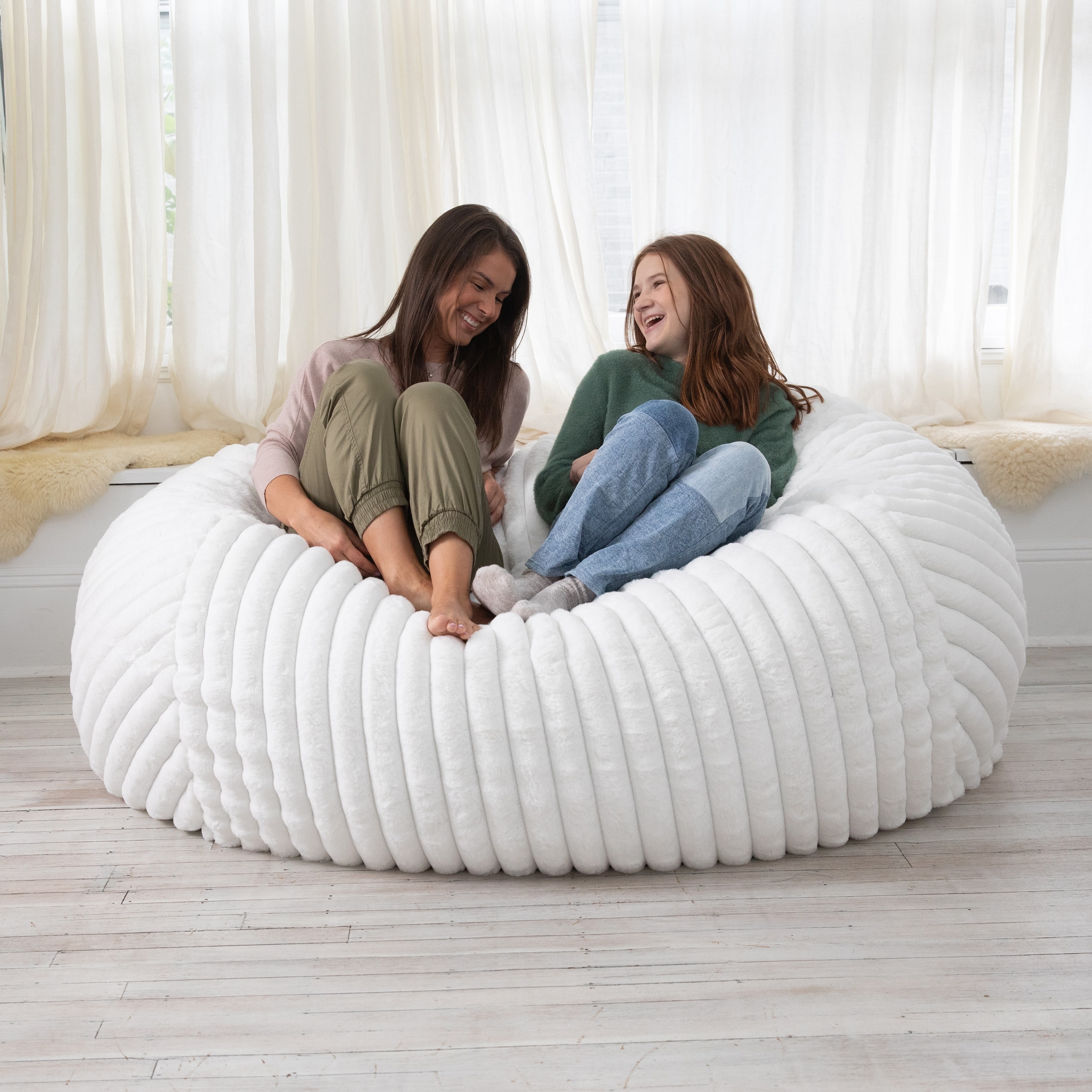 New Big XXL Bean Bag Sofa Bed Pouf No Filling Stuffed Giant Beanbag Ottoman  Relax Lounge Chair Tatami Futon Floor Seat Furniture