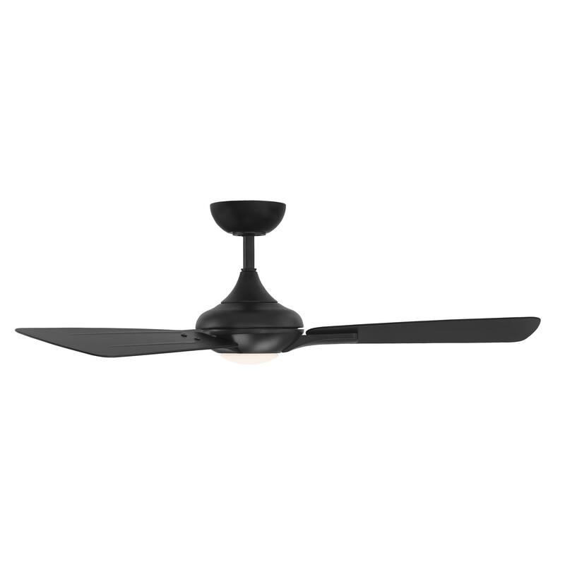 Mykonos 52 Inch 3-Blade Smart Fan with 6-Speed DC Motor and LED Light